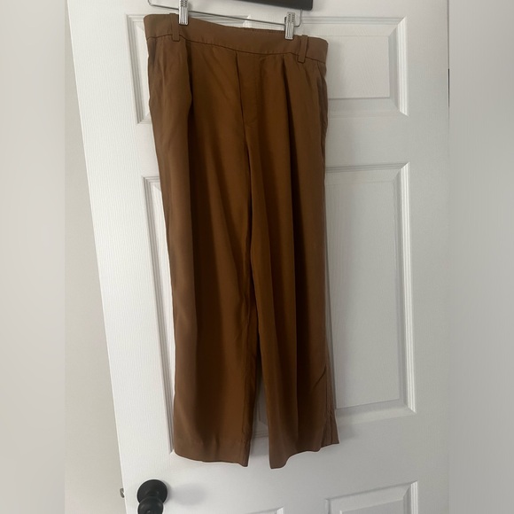 Vince Pants - Vince Pleated Trousers Ankle Length